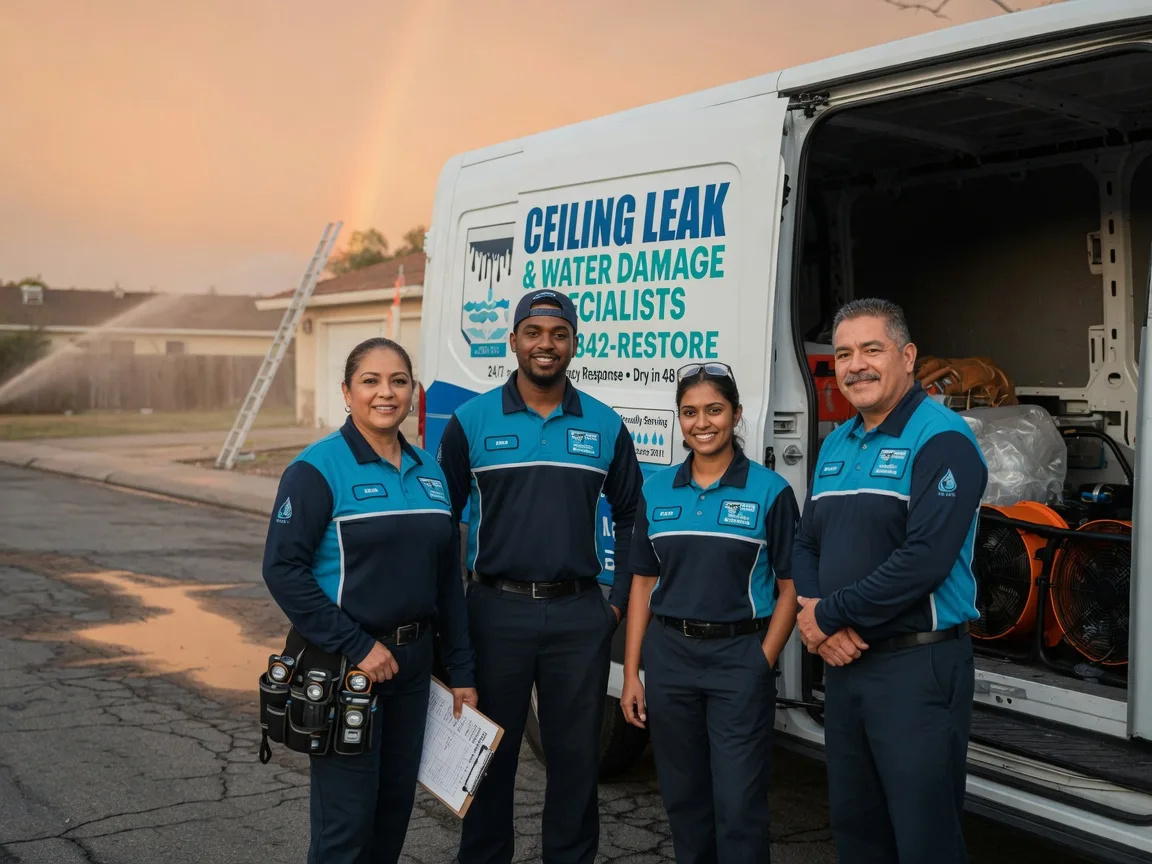 Ceiling Leak Cleanup company in West Point, AR