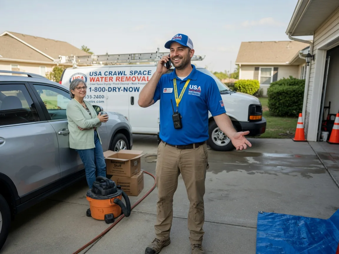 Crawl Space Water Removal West Point, AR FAQs